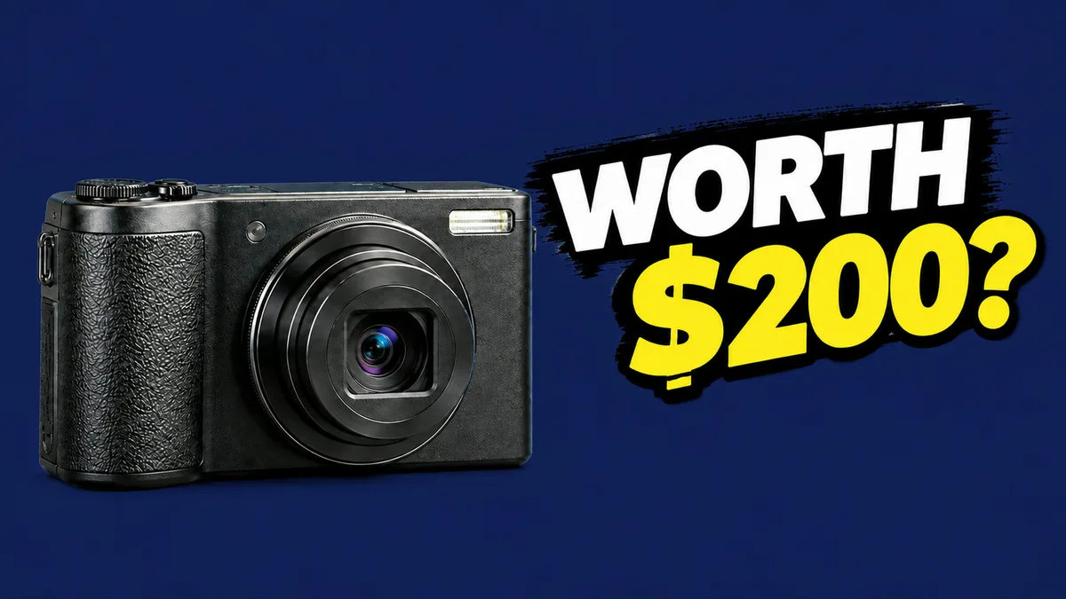 Actual Thumbrix camera thumbnail with white and yellow text against a navy background